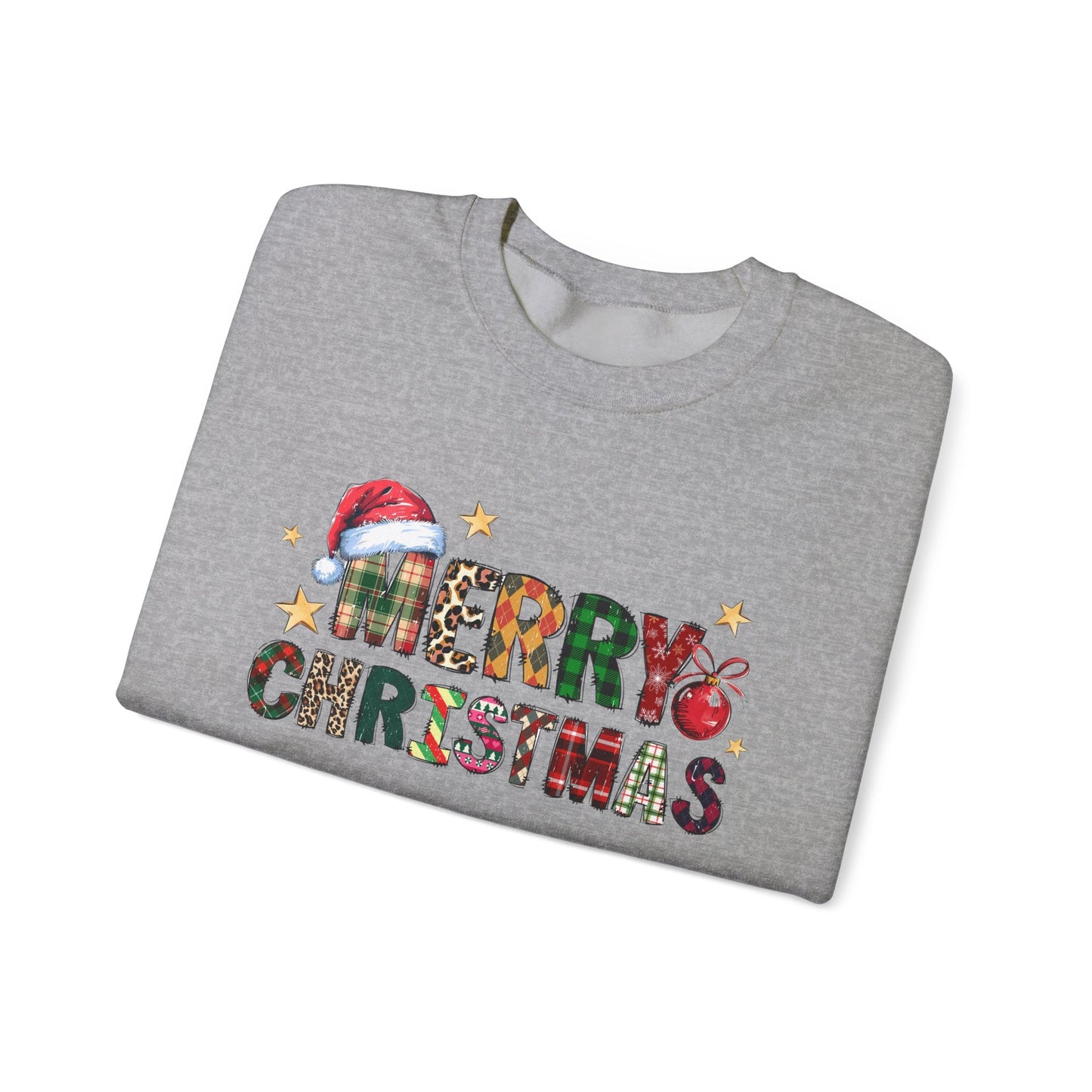 Merry Christmas Sweatshirt, Christmas Tis The Season Sweatshirt - Popbydesign
