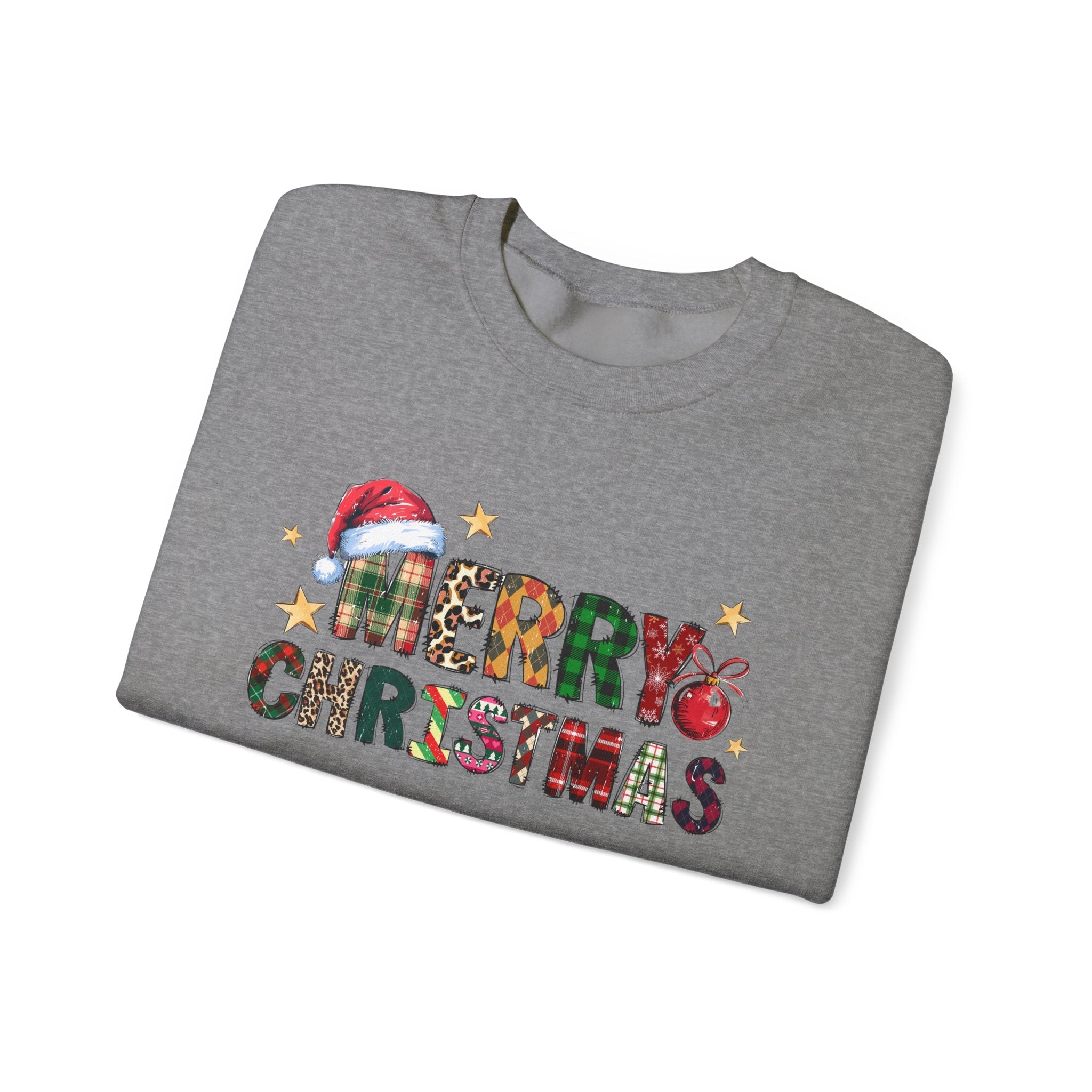 Merry Christmas Sweatshirt, Christmas Tis The Season Sweatshirt by PopCultureByDesign36
