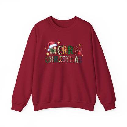 Merry Christmas Sweatshirt, Christmas Tis The Season Sweatshirt - Popbydesign