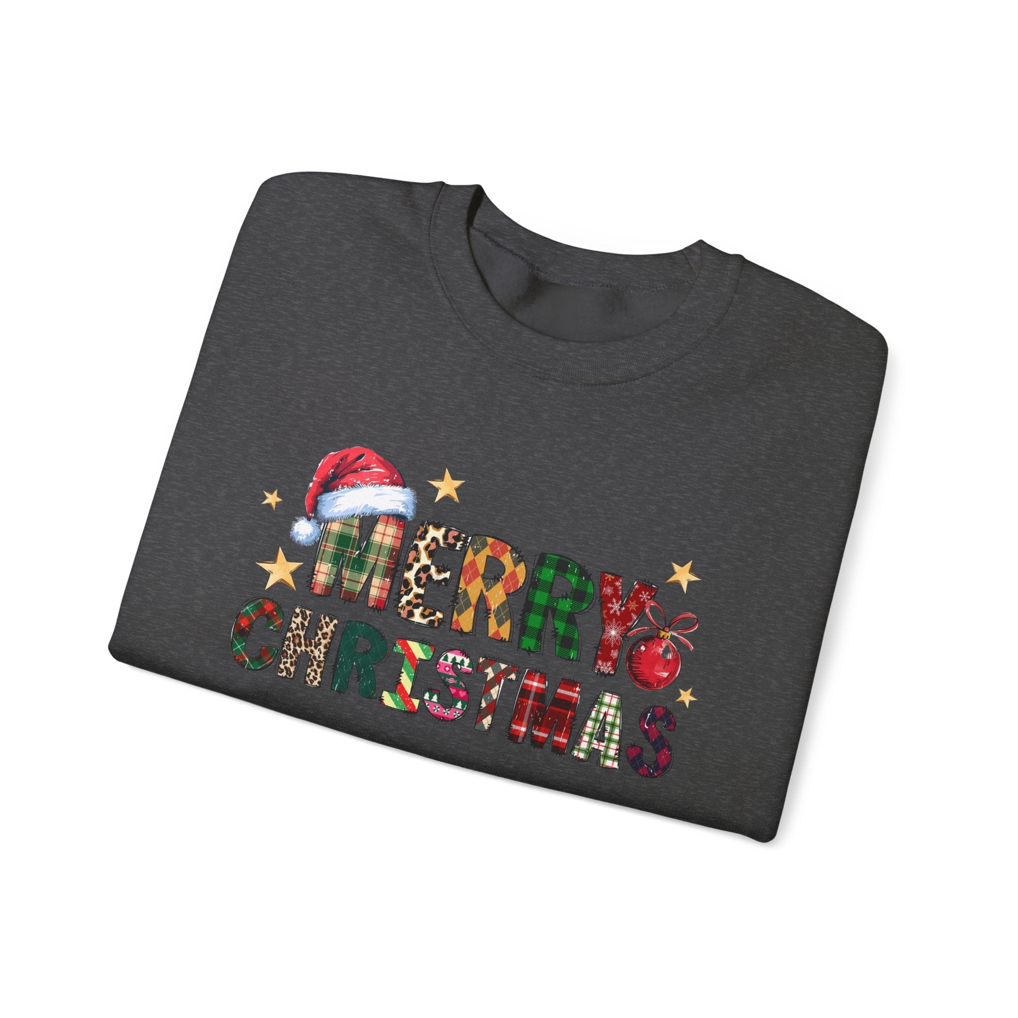 Merry Christmas Sweatshirt, Christmas Tis The Season Sweatshirt by PopCultureByDesign36