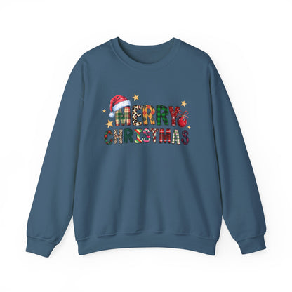 Merry Christmas Sweatshirt, Christmas Tis The Season Sweatshirt - Popbydesign