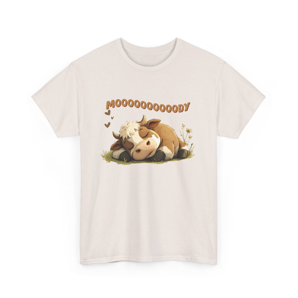 Mooooody shirt, Moody shirt, Funny Cow shirt, Cow shirt by Printify
