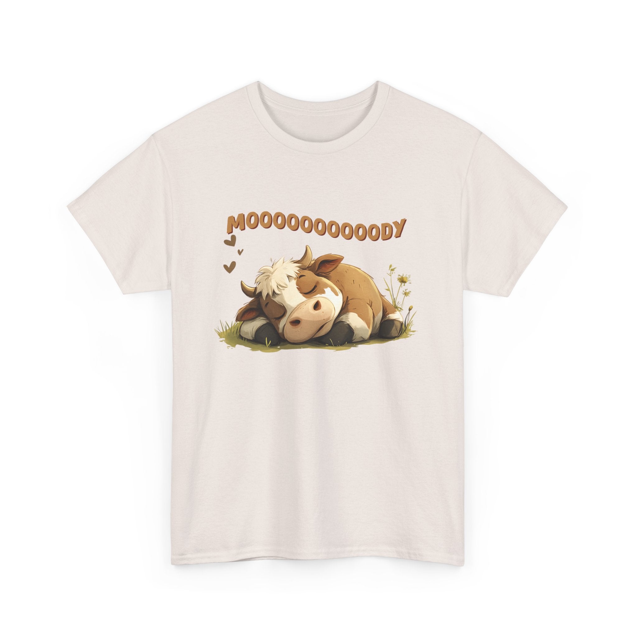 Mooooody shirt, Moody shirt, Funny Cow shirt, Cow shirt by Printify