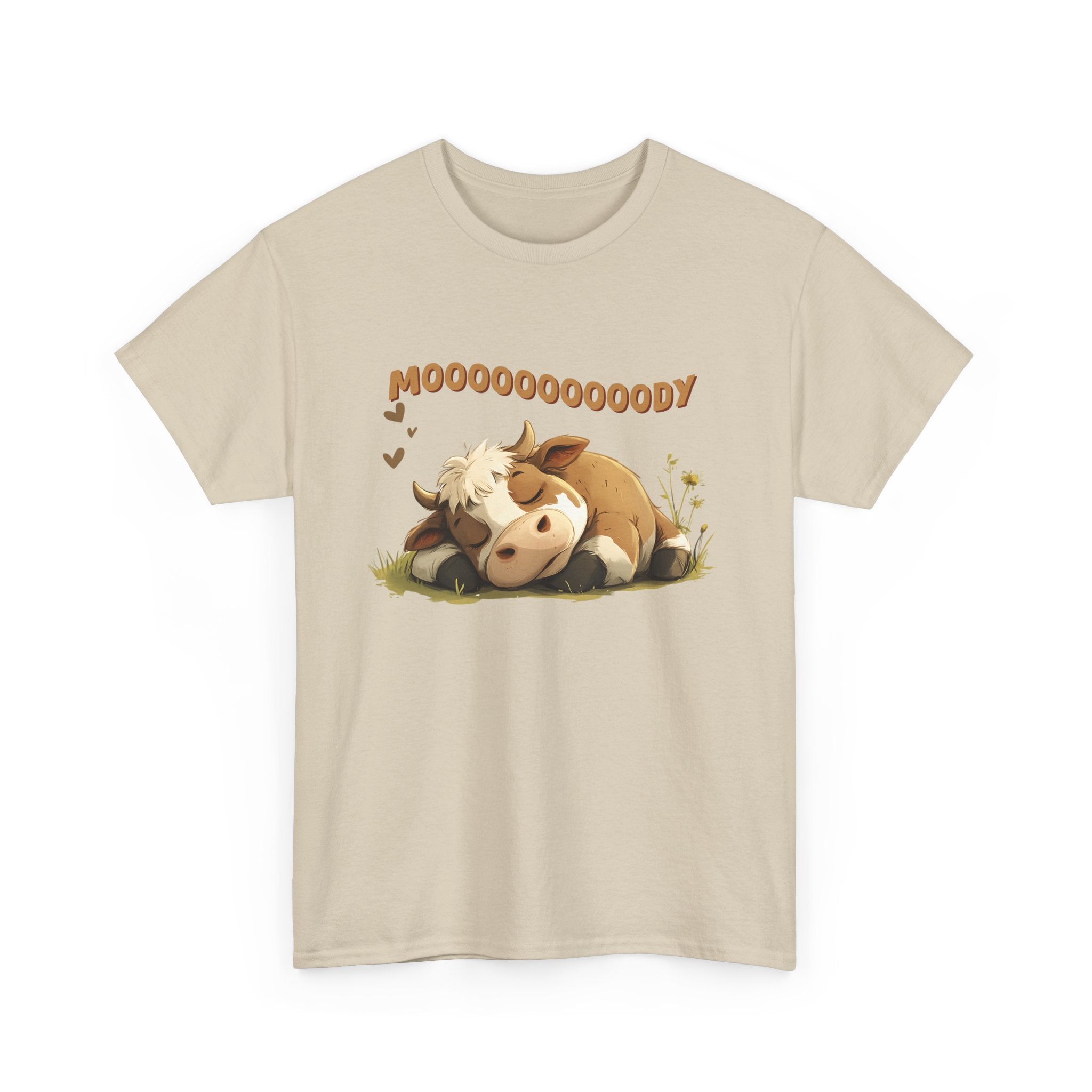 Mooooody shirt, Moody shirt, Funny Cow shirt, Cow shirt by Printify