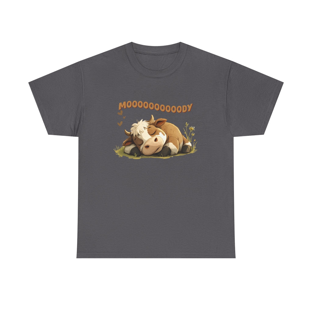Mooooody shirt, Moody shirt, Funny Cow shirt, Cow shirt by Printify