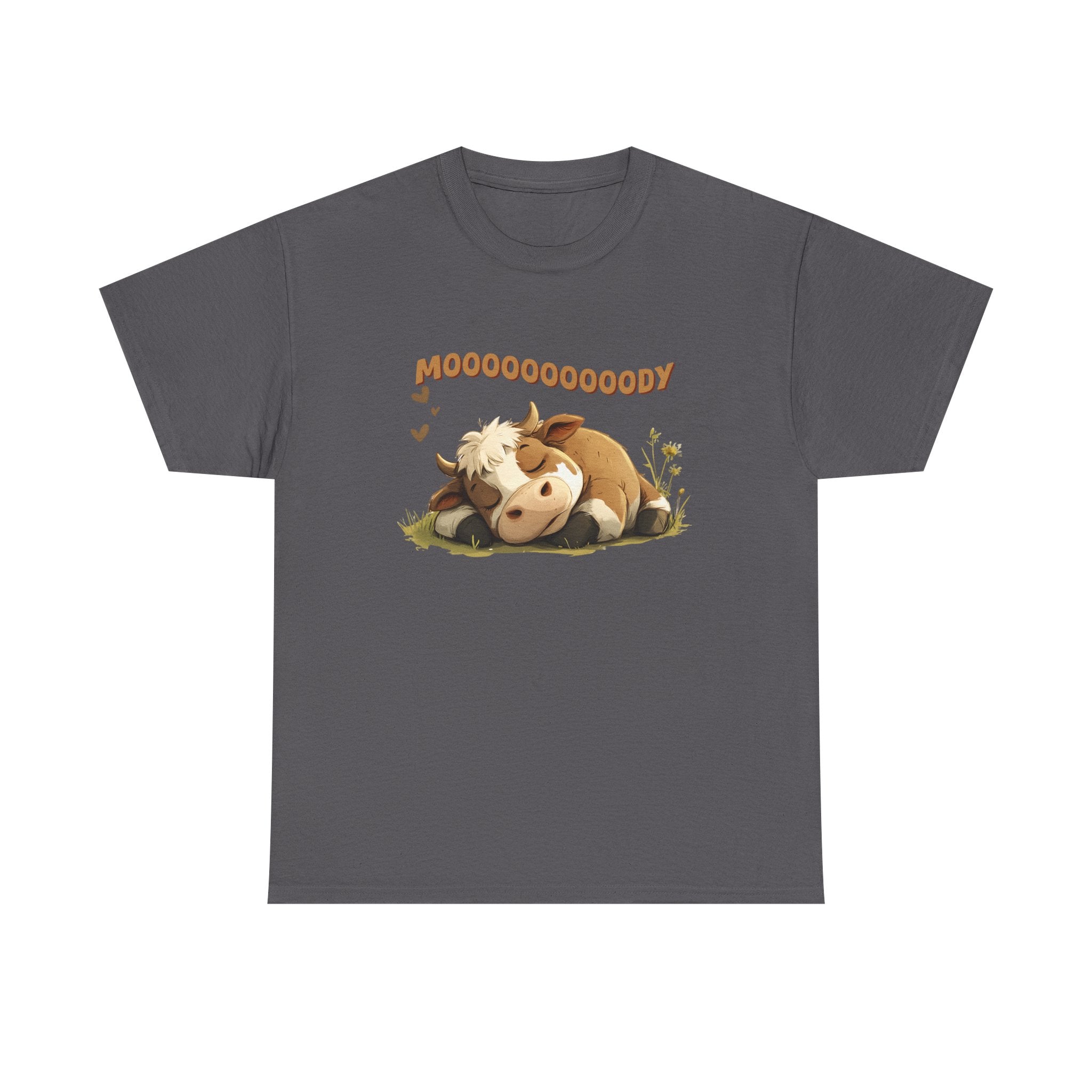 Mooooody shirt, Moody shirt, Funny Cow shirt, Cow shirt by Printify