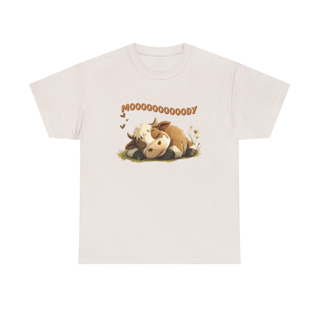 Mooooody shirt, Moody shirt, Funny Cow shirt, Cow shirt by Printify