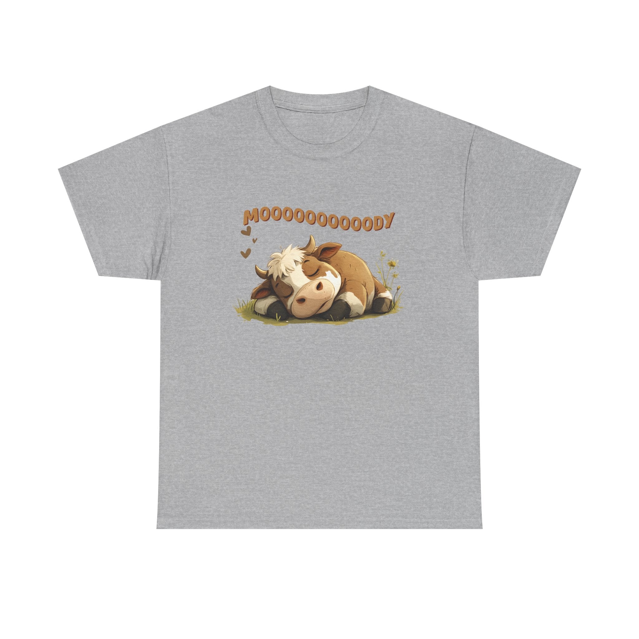 Mooooody shirt, Moody shirt, Funny Cow shirt, Cow shirt by Printify