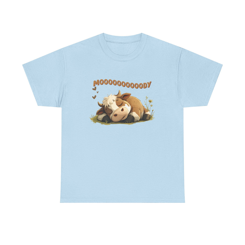 Mooooody shirt, Moody shirt, Funny Cow shirt, Cow shirt by Printify
