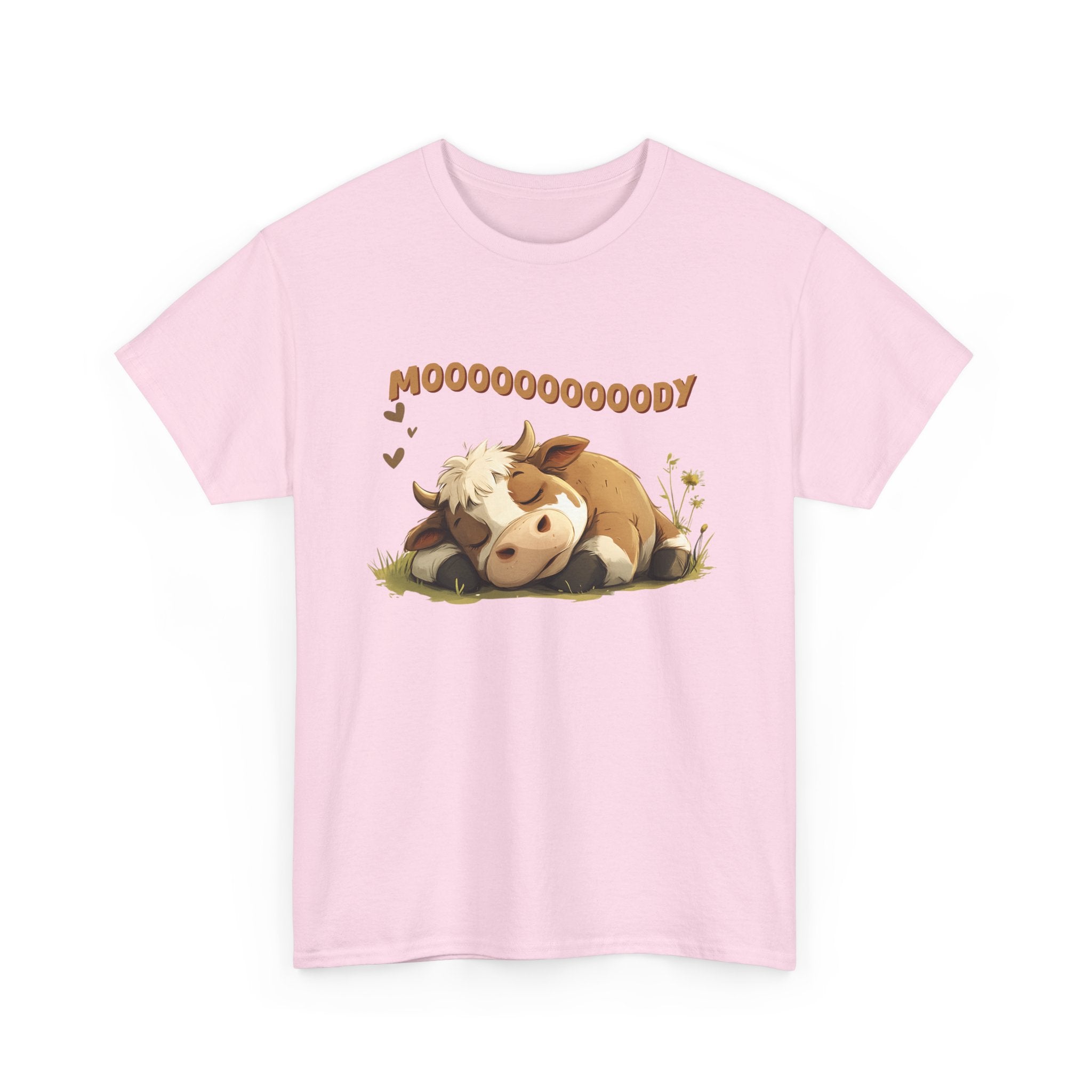 Mooooody shirt, Moody shirt, Funny Cow shirt, Cow shirt by Printify
