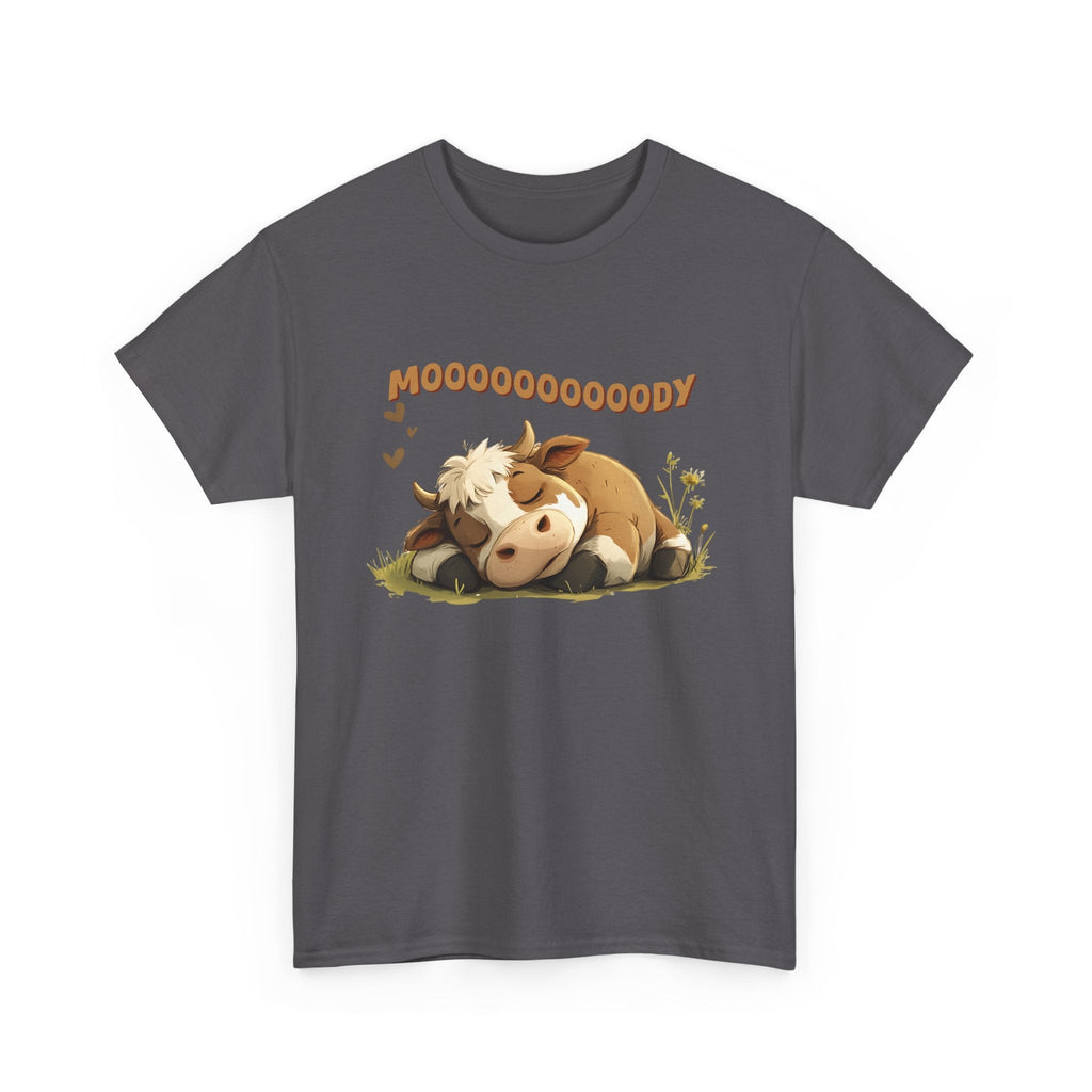 Mooooody shirt, Moody shirt, Funny Cow shirt, Cow shirt by Printify