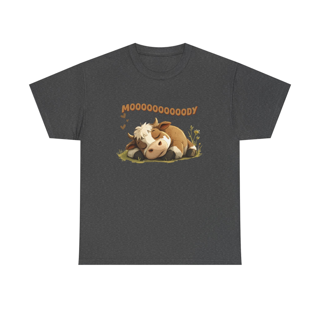 Mooooody shirt, Moody shirt, Funny Cow shirt, Cow shirt by Printify