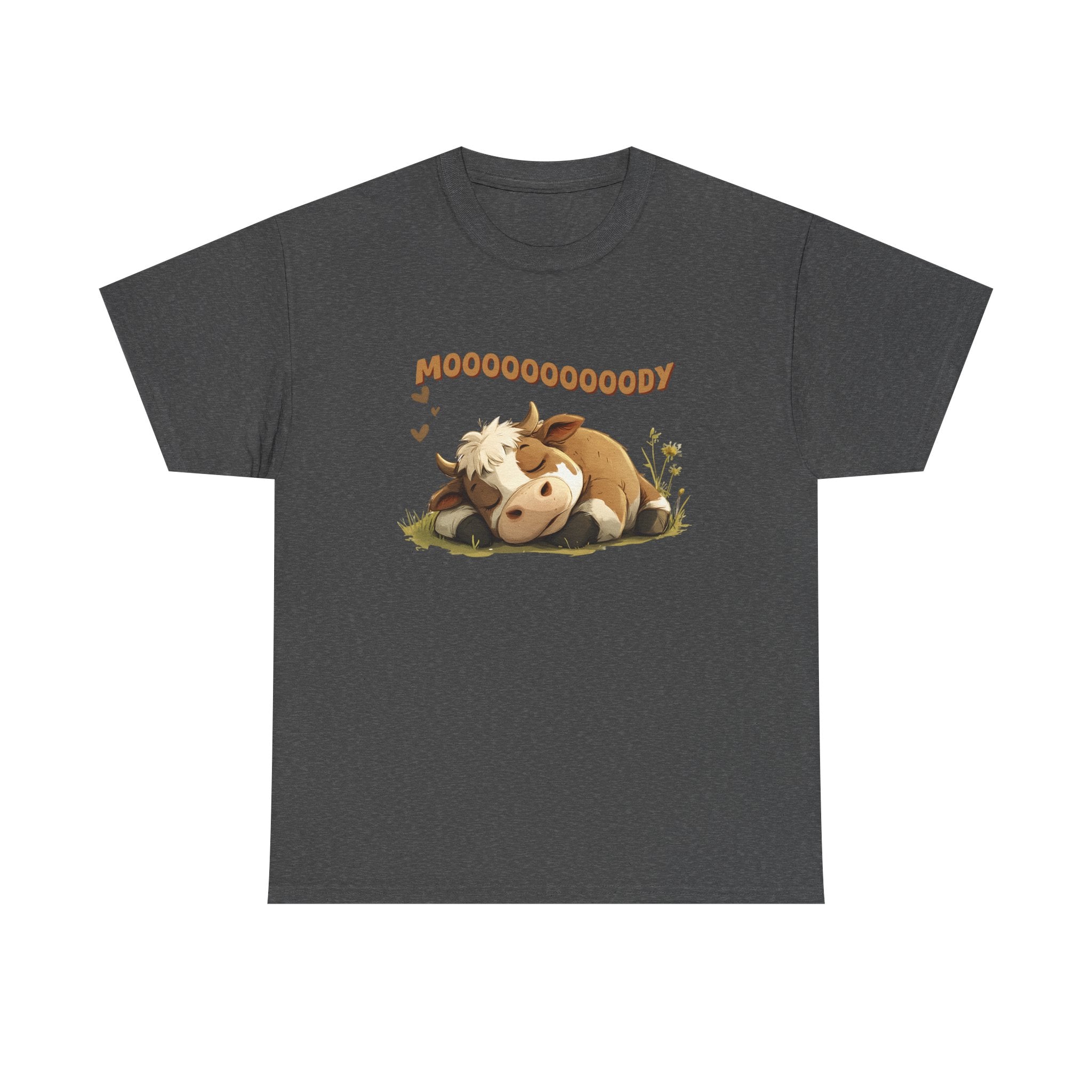 Mooooody shirt, Moody shirt, Funny Cow shirt, Cow shirt by Printify