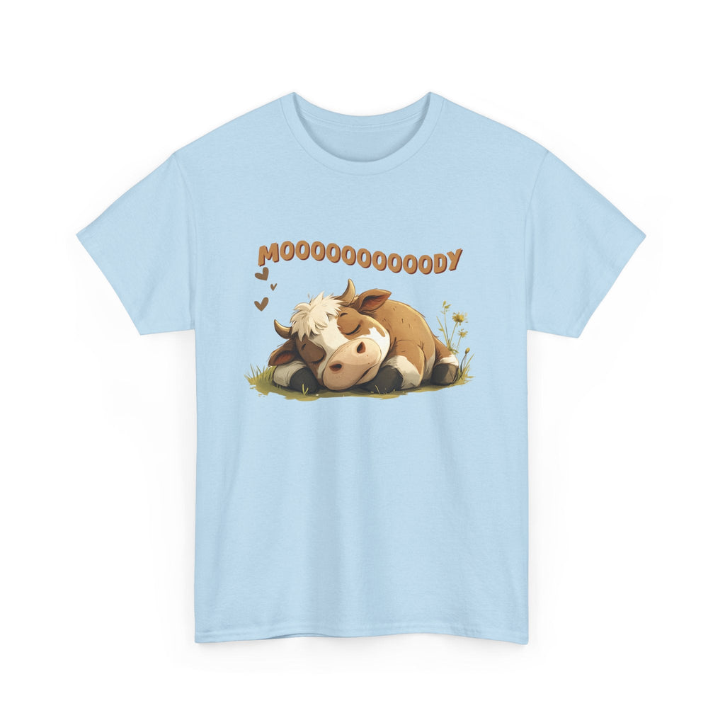 Mooooody shirt, Moody shirt, Funny Cow shirt, Cow shirt by Printify
