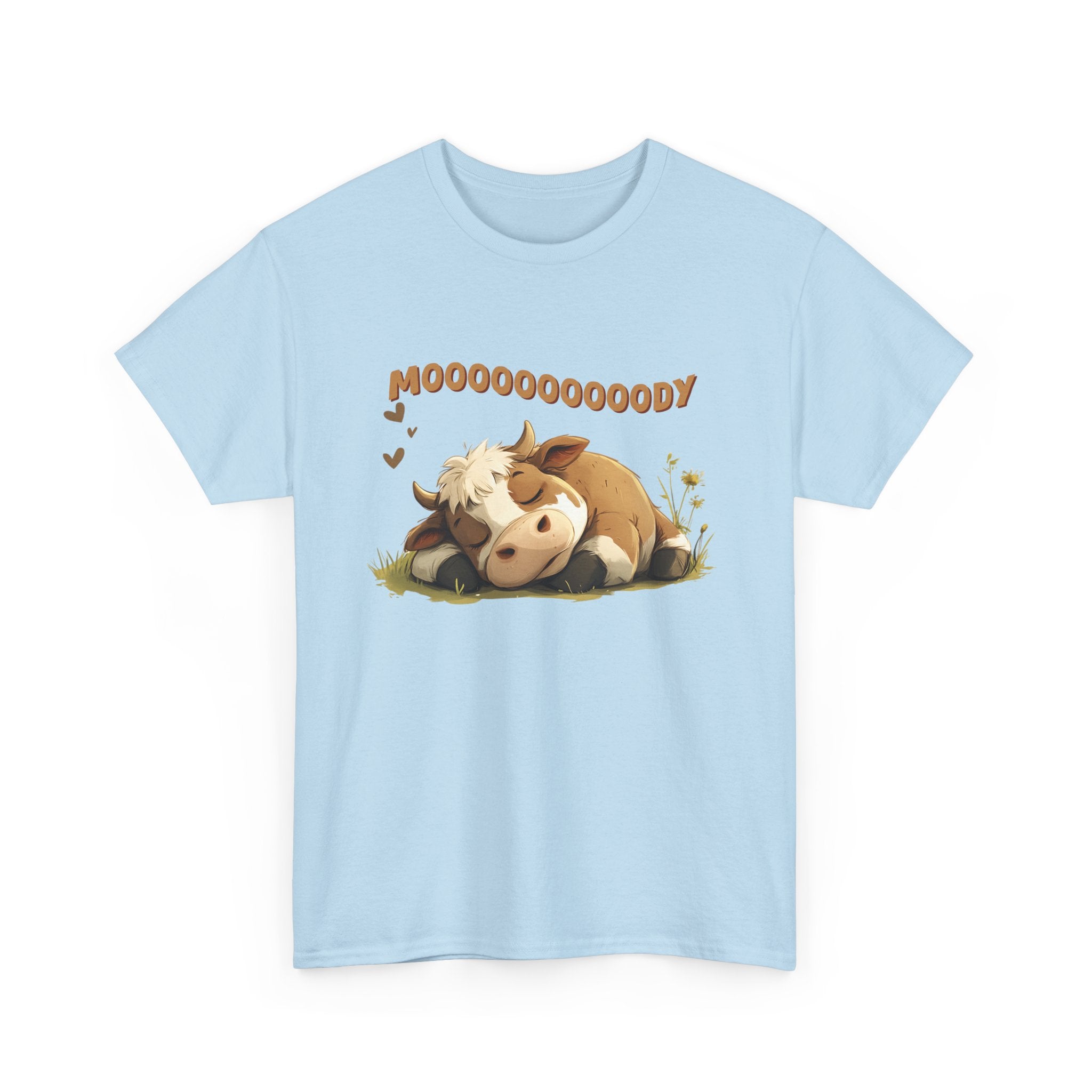 Mooooody shirt, Moody shirt, Funny Cow shirt, Cow shirt by Printify