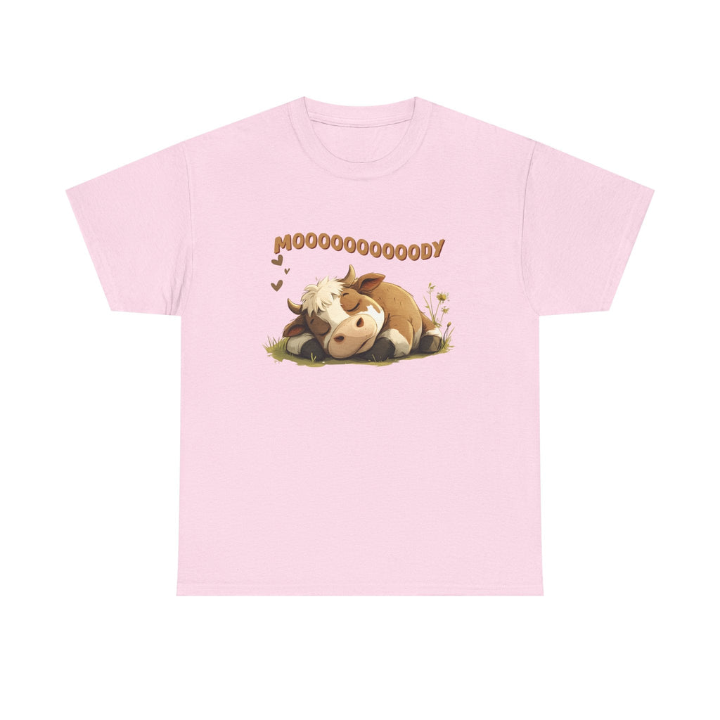 Mooooody shirt, Moody shirt, Funny Cow shirt, Cow shirt by Printify