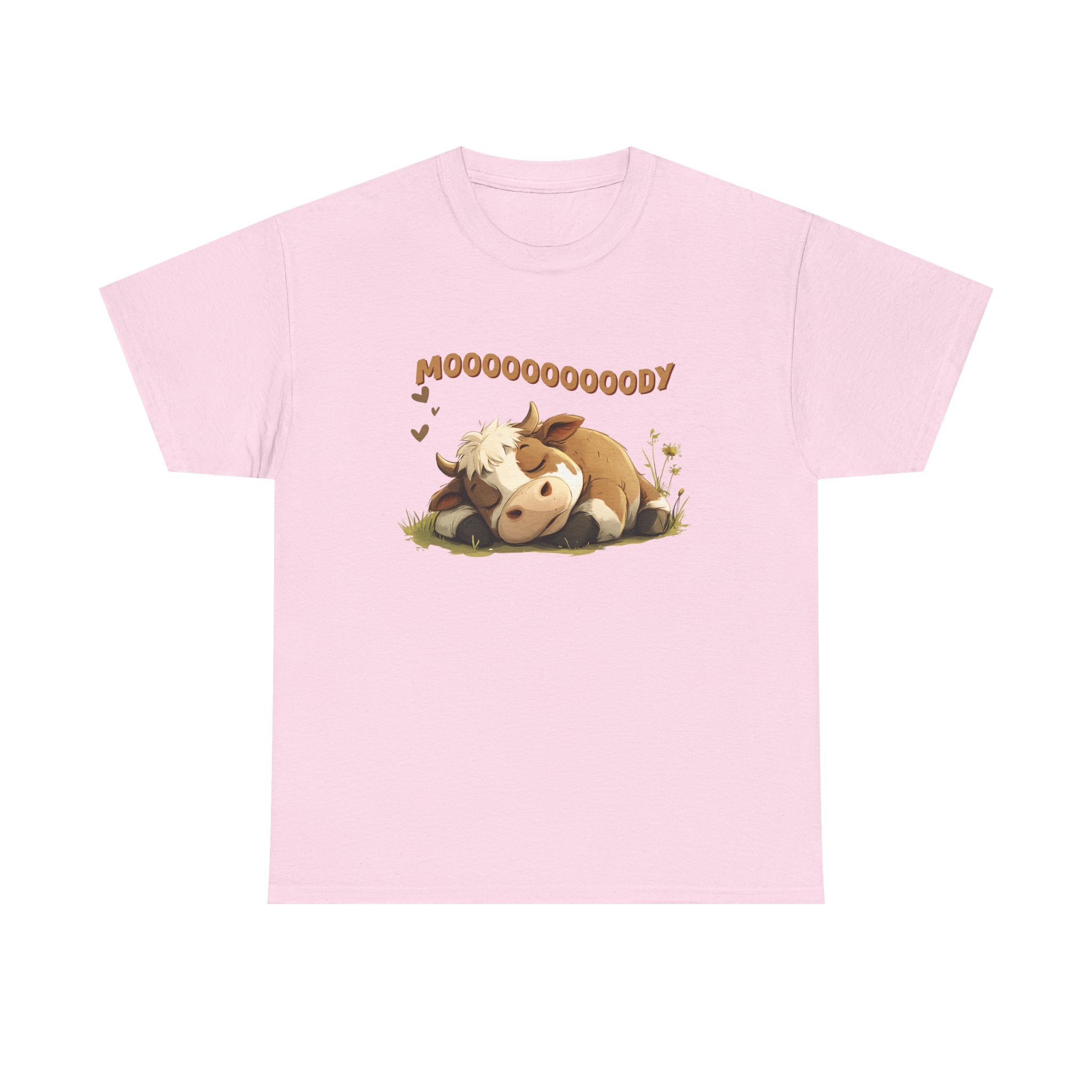 Mooooody shirt, Moody shirt, Funny Cow shirt, Cow shirt by Printify