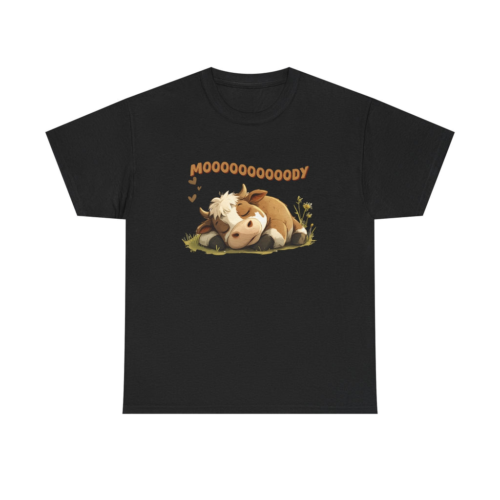 Mooooody shirt, Moody shirt, Funny Cow shirt, Cow shirt by Printify
