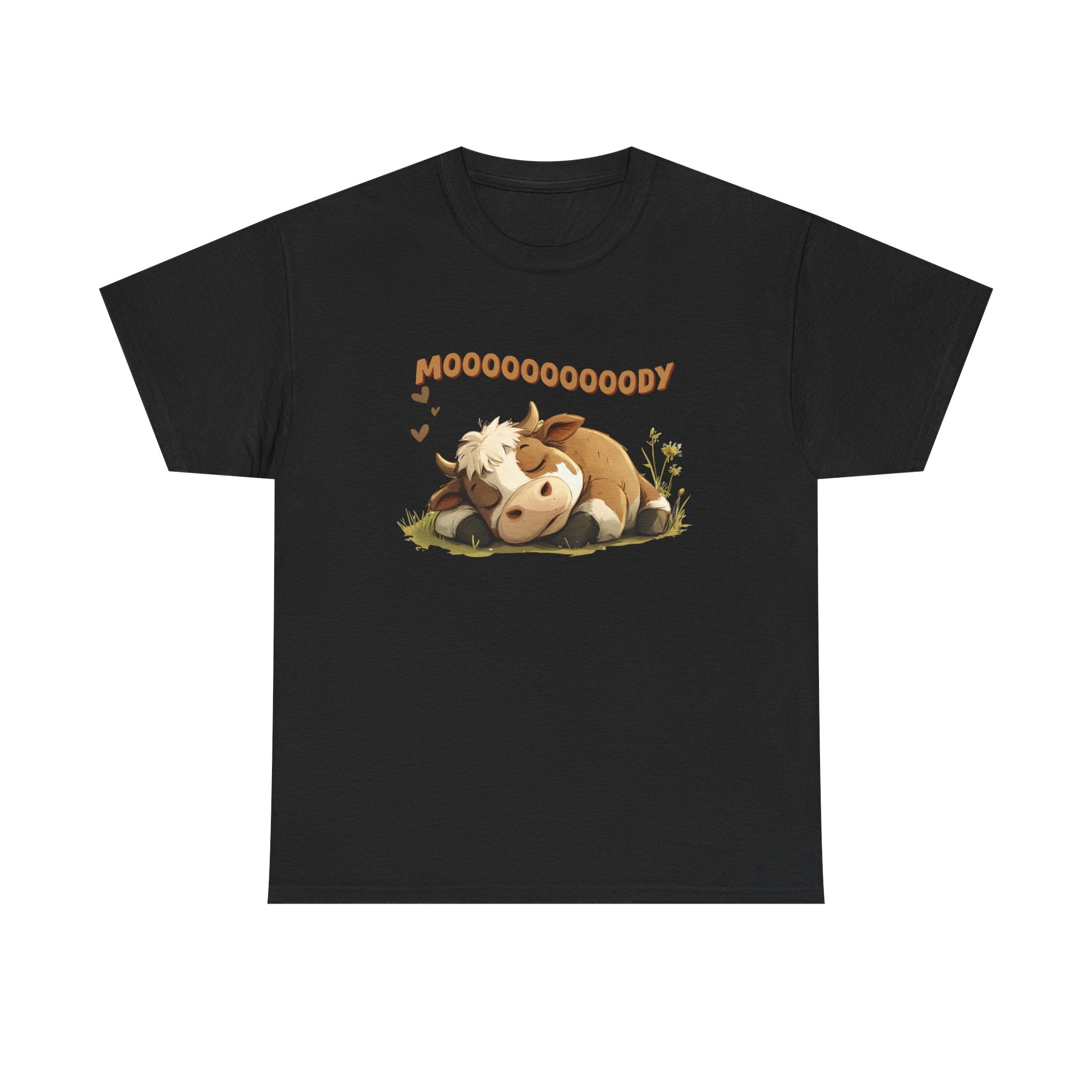 Mooooody shirt, Moody shirt, Funny Cow shirt, Cow shirt by Printify