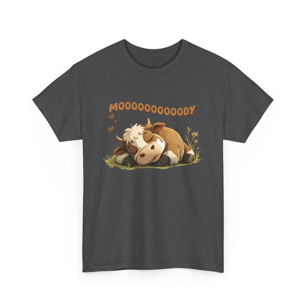 Mooooody shirt, Moody shirt, Funny Cow shirt, Cow shirt by Printify