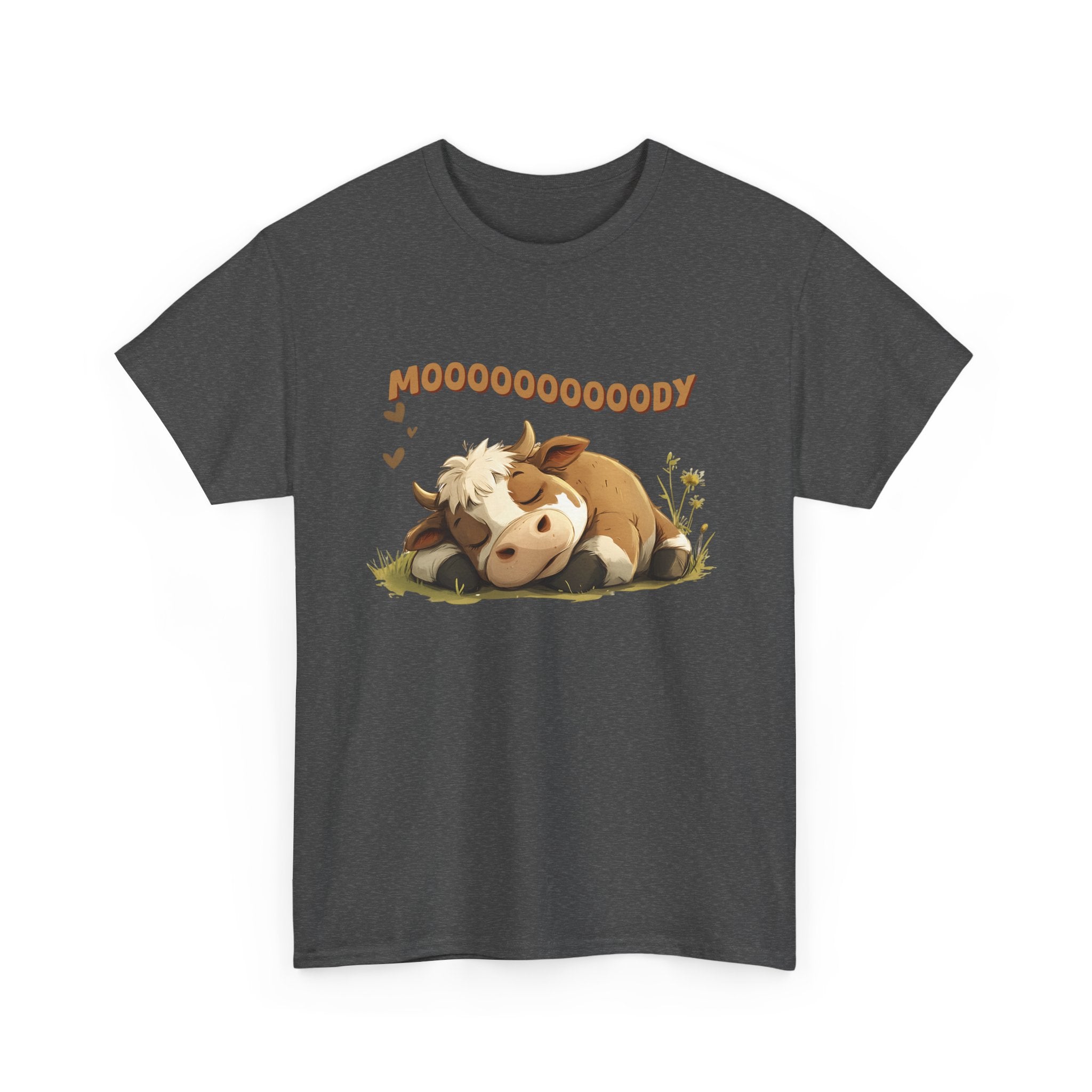 Mooooody shirt, Moody shirt, Funny Cow shirt, Cow shirt by Printify