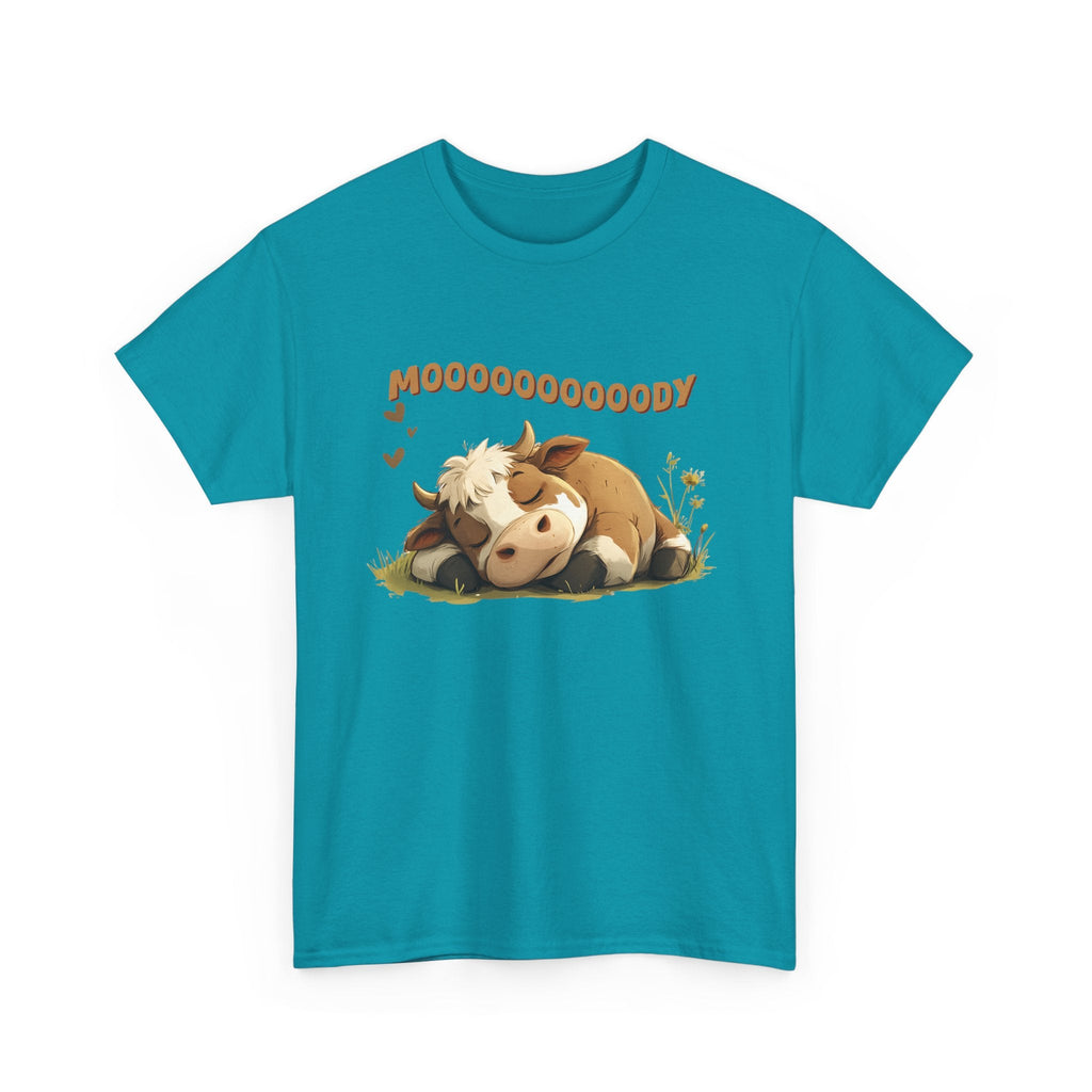 Mooooody shirt, Moody shirt, Funny Cow shirt, Cow shirt by Printify