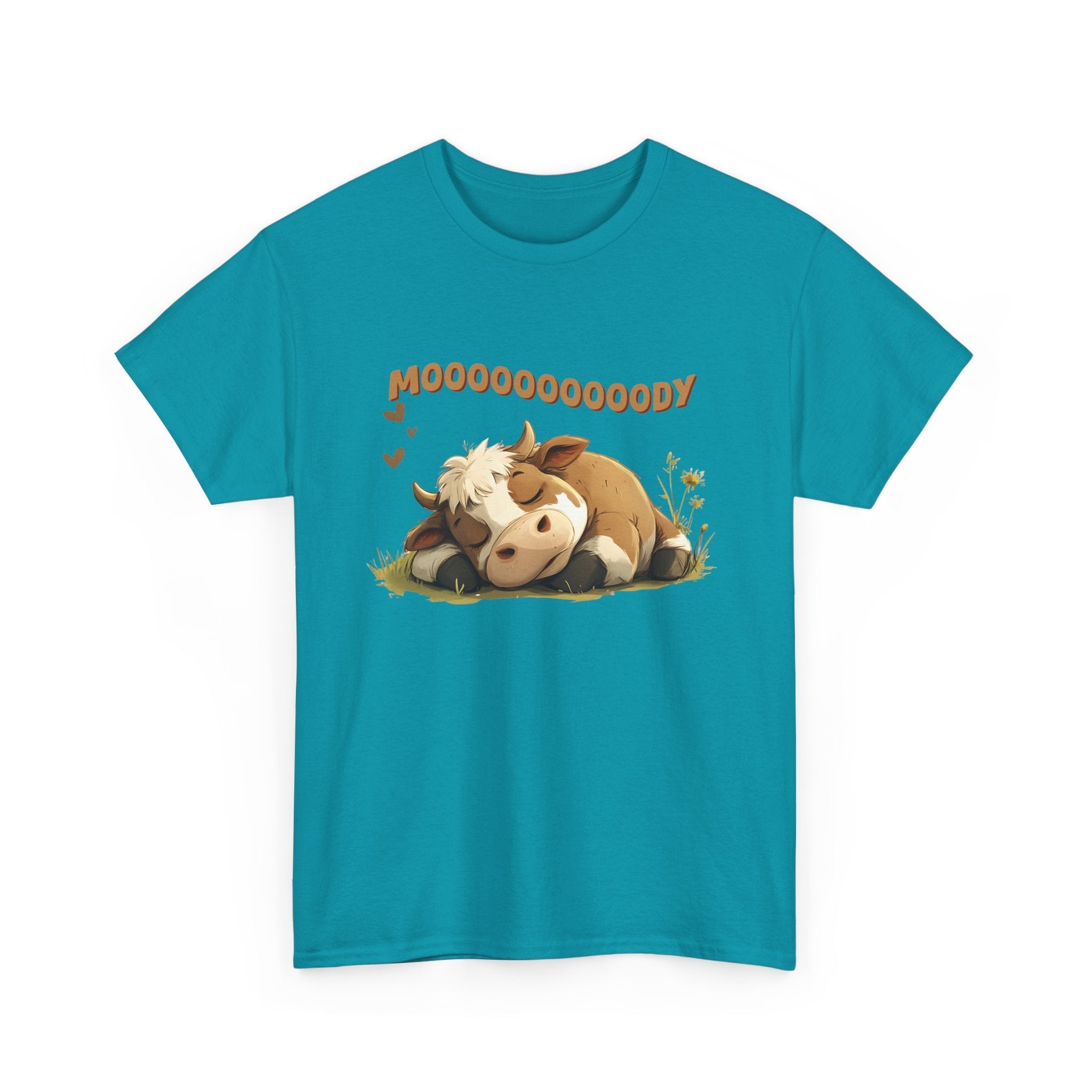 Mooooody shirt, Moody shirt, Funny Cow shirt, Cow shirt by Printify