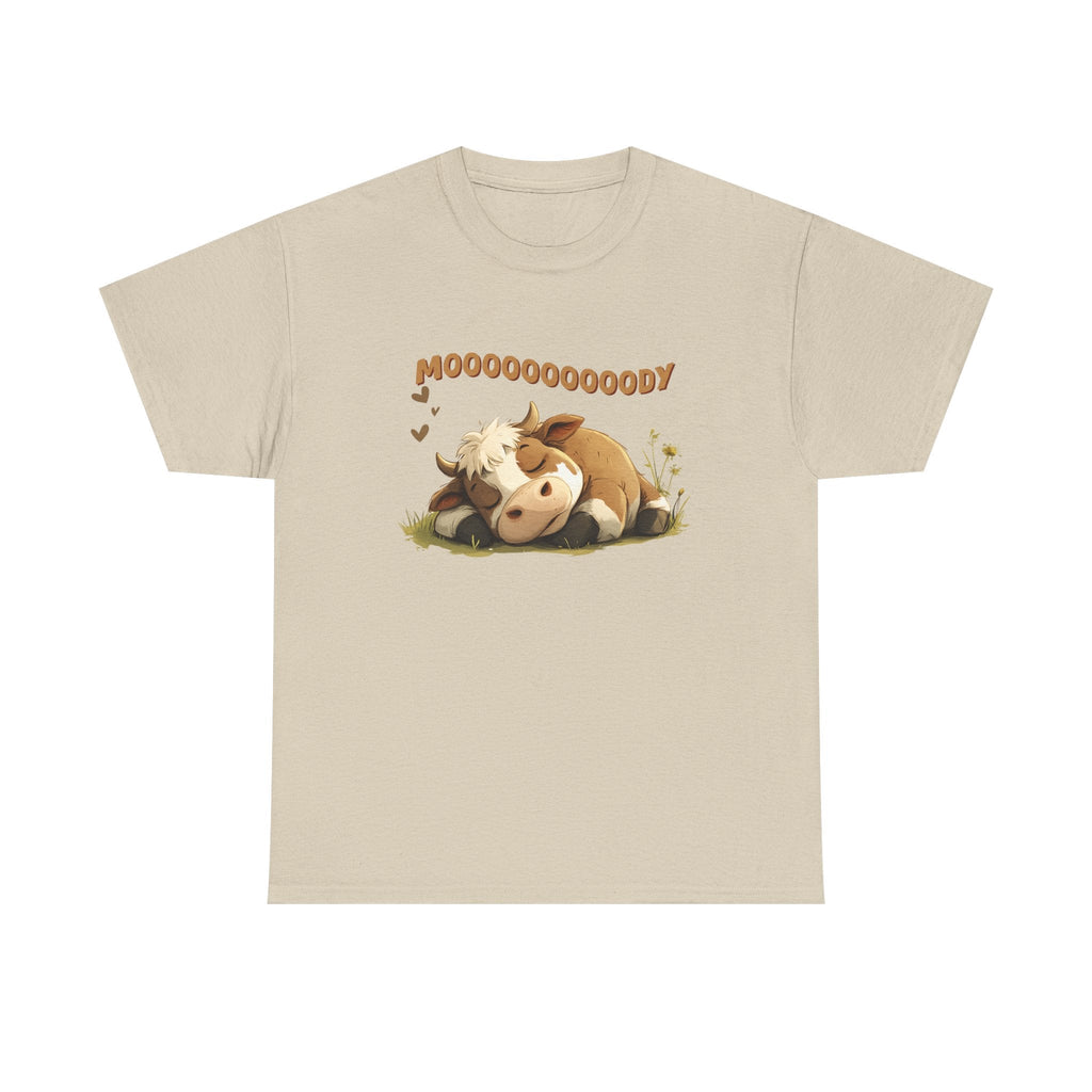 Mooooody shirt, Moody shirt, Funny Cow shirt, Cow shirt by Printify