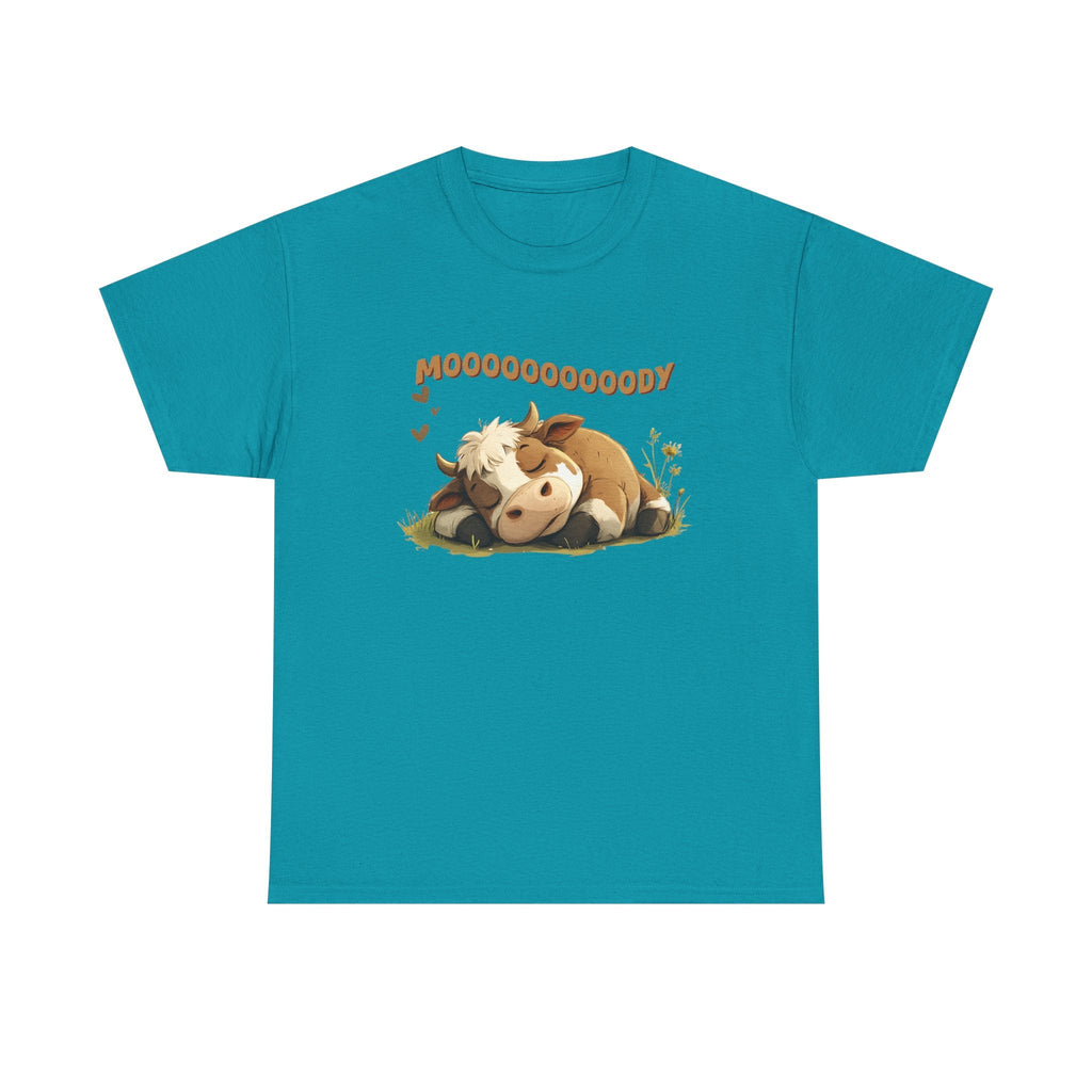Mooooody shirt, Moody shirt, Funny Cow shirt, Cow shirt by Printify