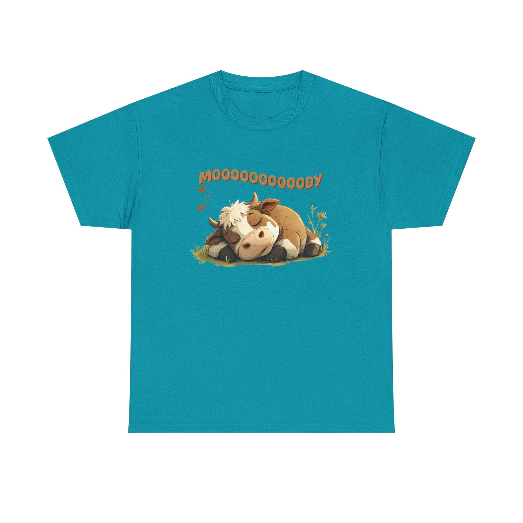 Mooooody shirt, Moody shirt, Funny Cow shirt, Cow shirt by Printify
