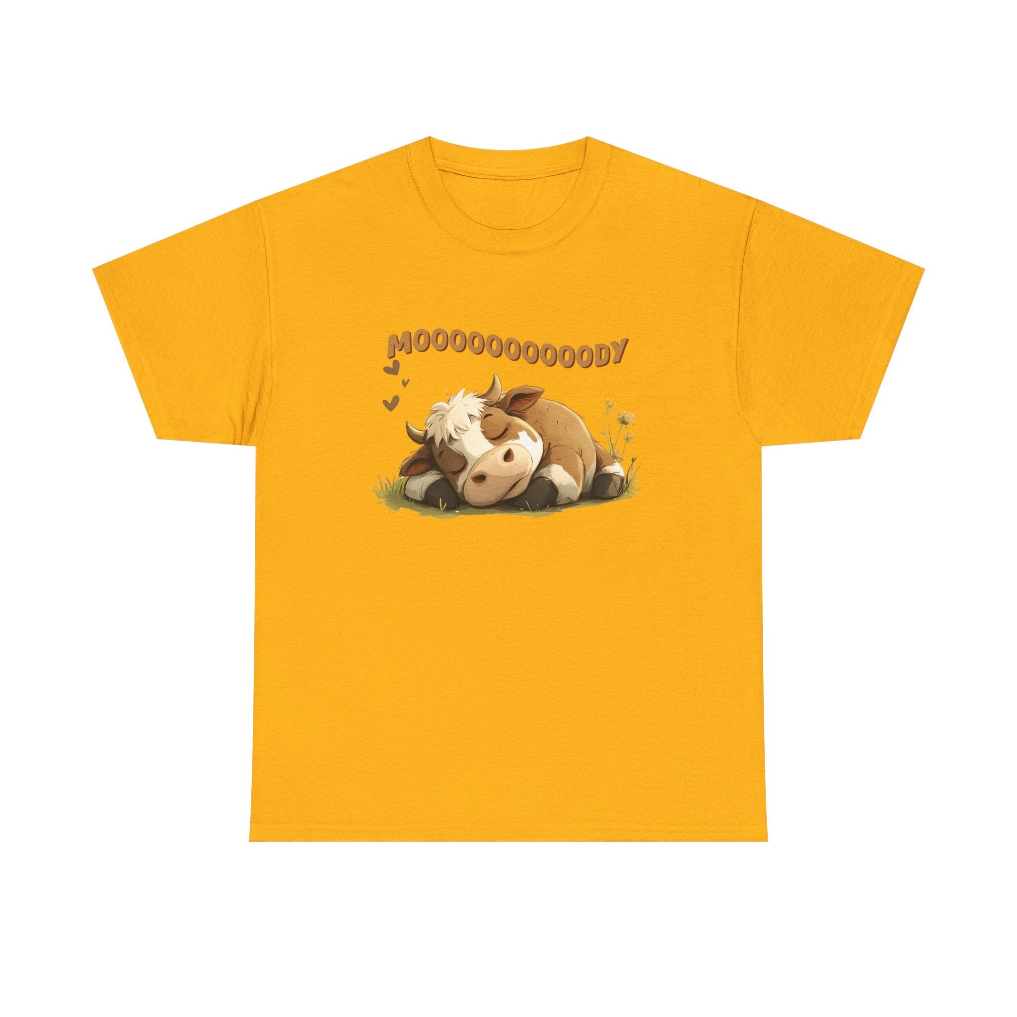 Mooooody shirt, Moody shirt, Funny Cow shirt, Cow shirt by Printify