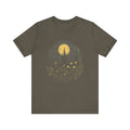Mystic Moon And Flowers Shirt, Boho Vintage Moon by PopCultureByDesign36