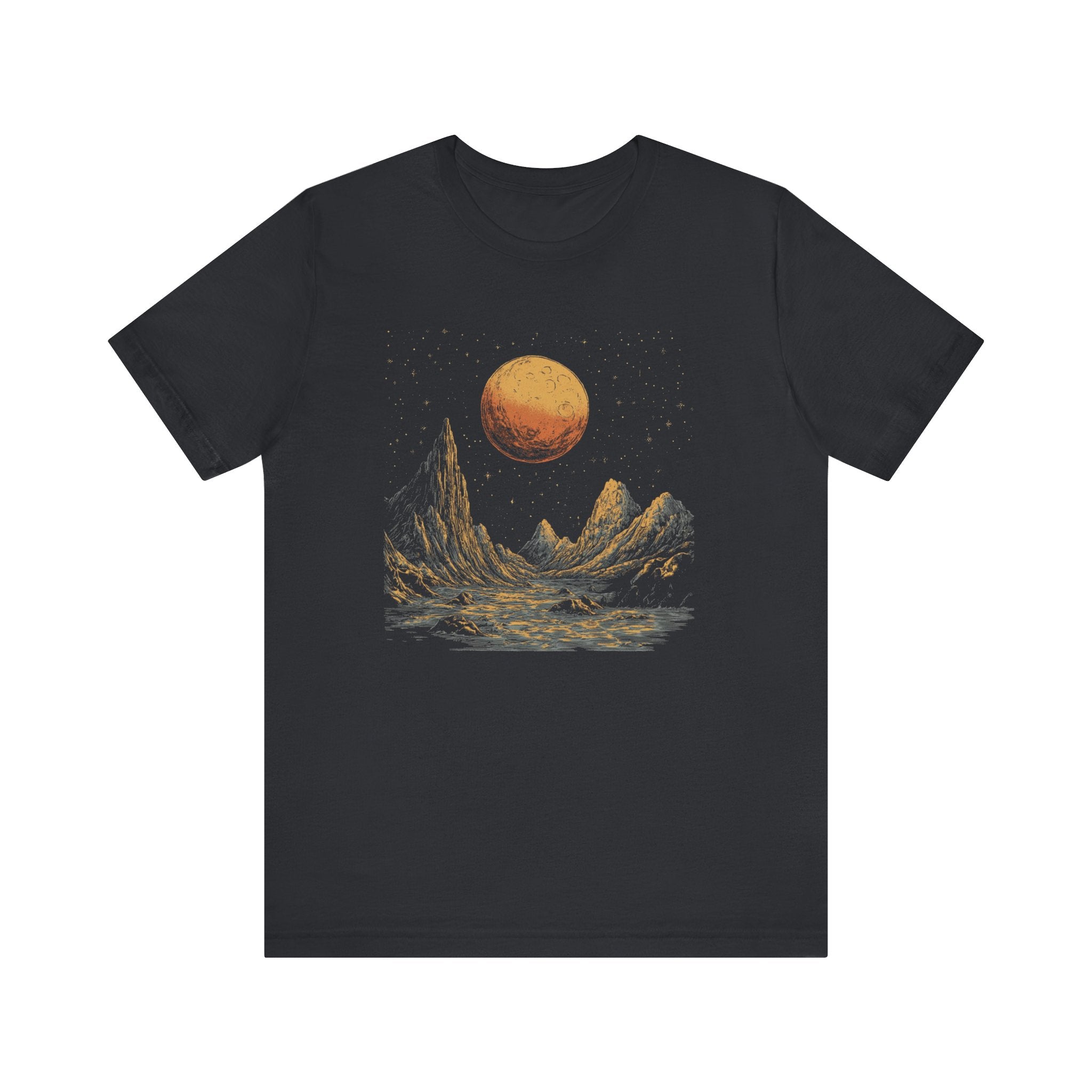 Mystical Moon Phase Shirt, Boho Vintage Moon Halloween Shirt by PopCultureByDesign36
