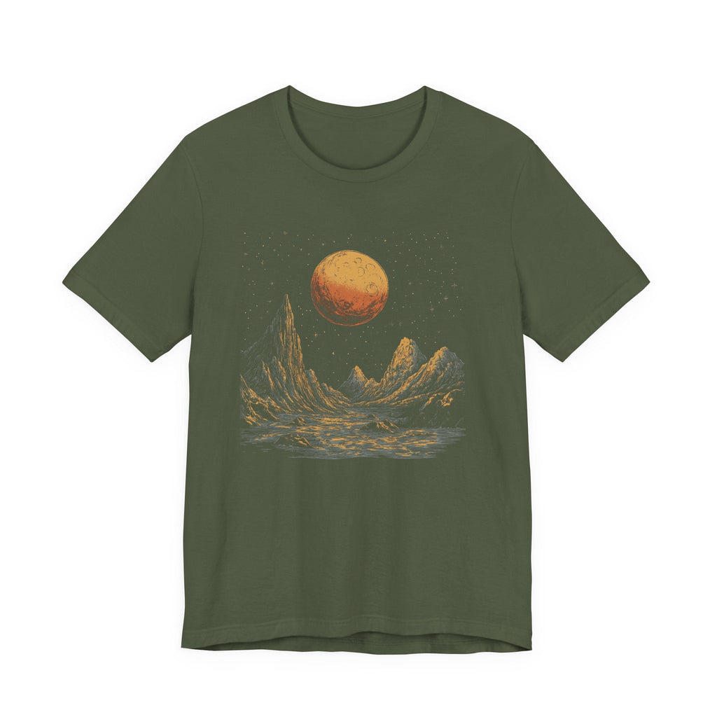 Mystical Moon Phase Shirt, Boho Vintage Moon Halloween Shirt by PopCultureByDesign36