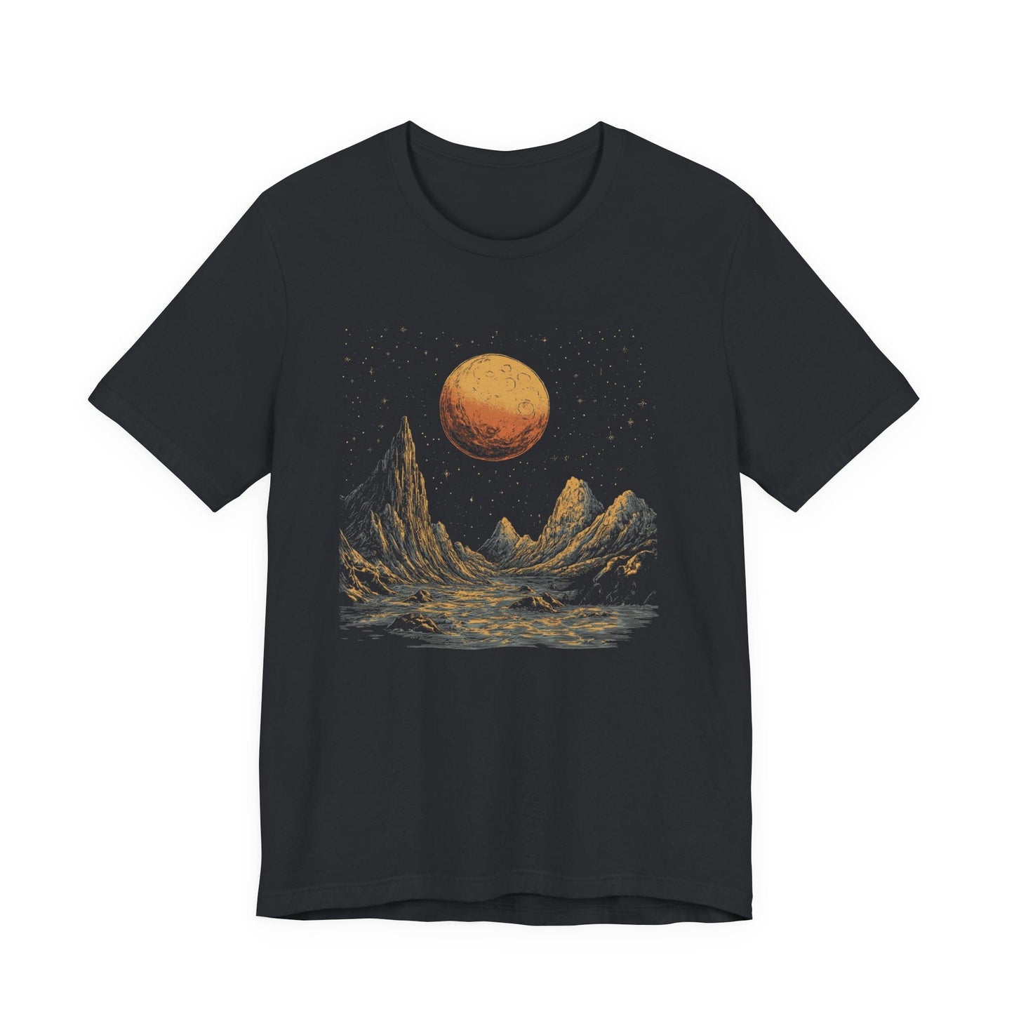 Mystical Moon Phase Shirt, Boho Vintage Moon Halloween Shirt - Popbydesign