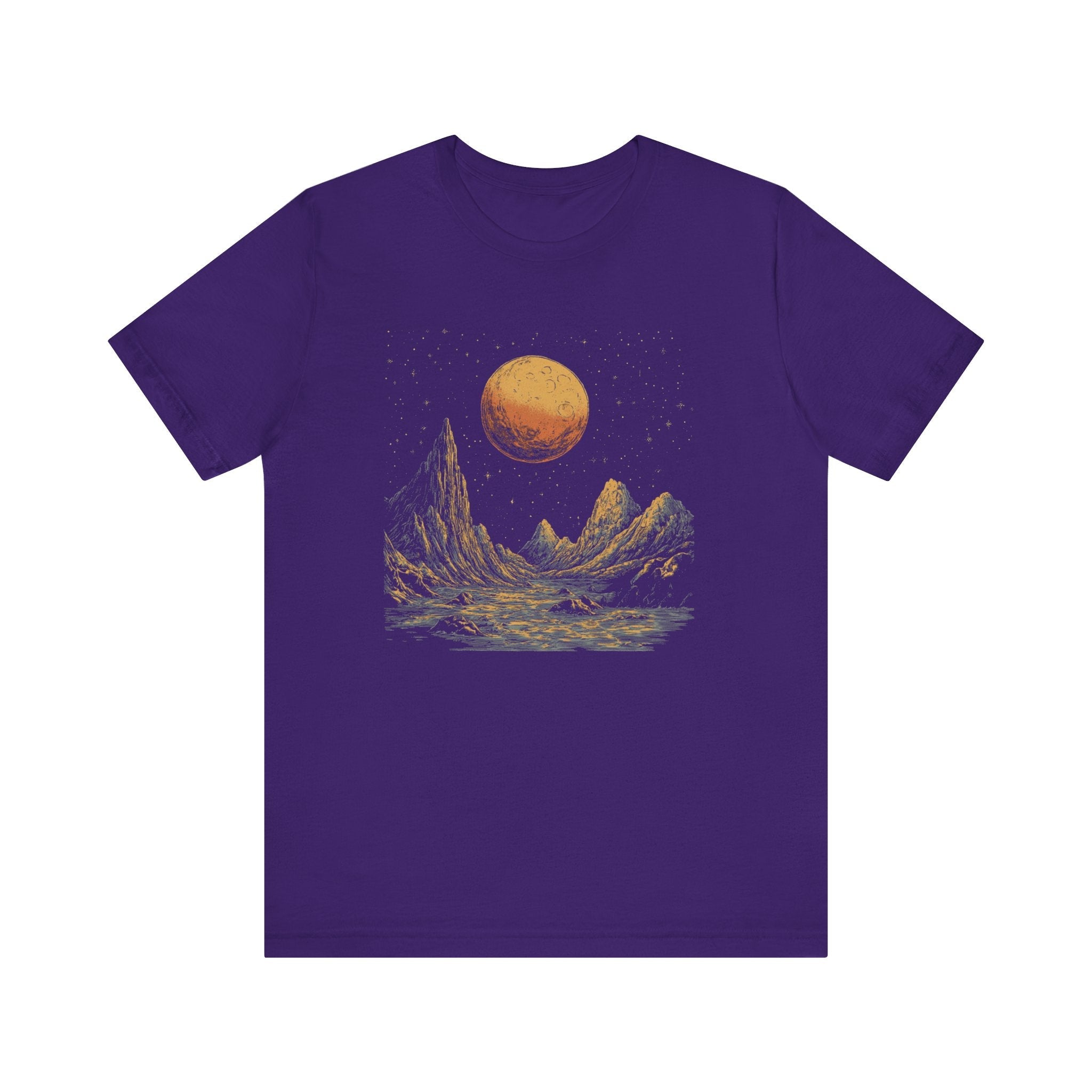Mystical Moon Phase Shirt, Boho Vintage Moon Halloween Shirt by PopCultureByDesign36