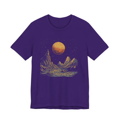 Mystical Moon Phase Shirt, Boho Vintage Moon Halloween Shirt - Popbydesign