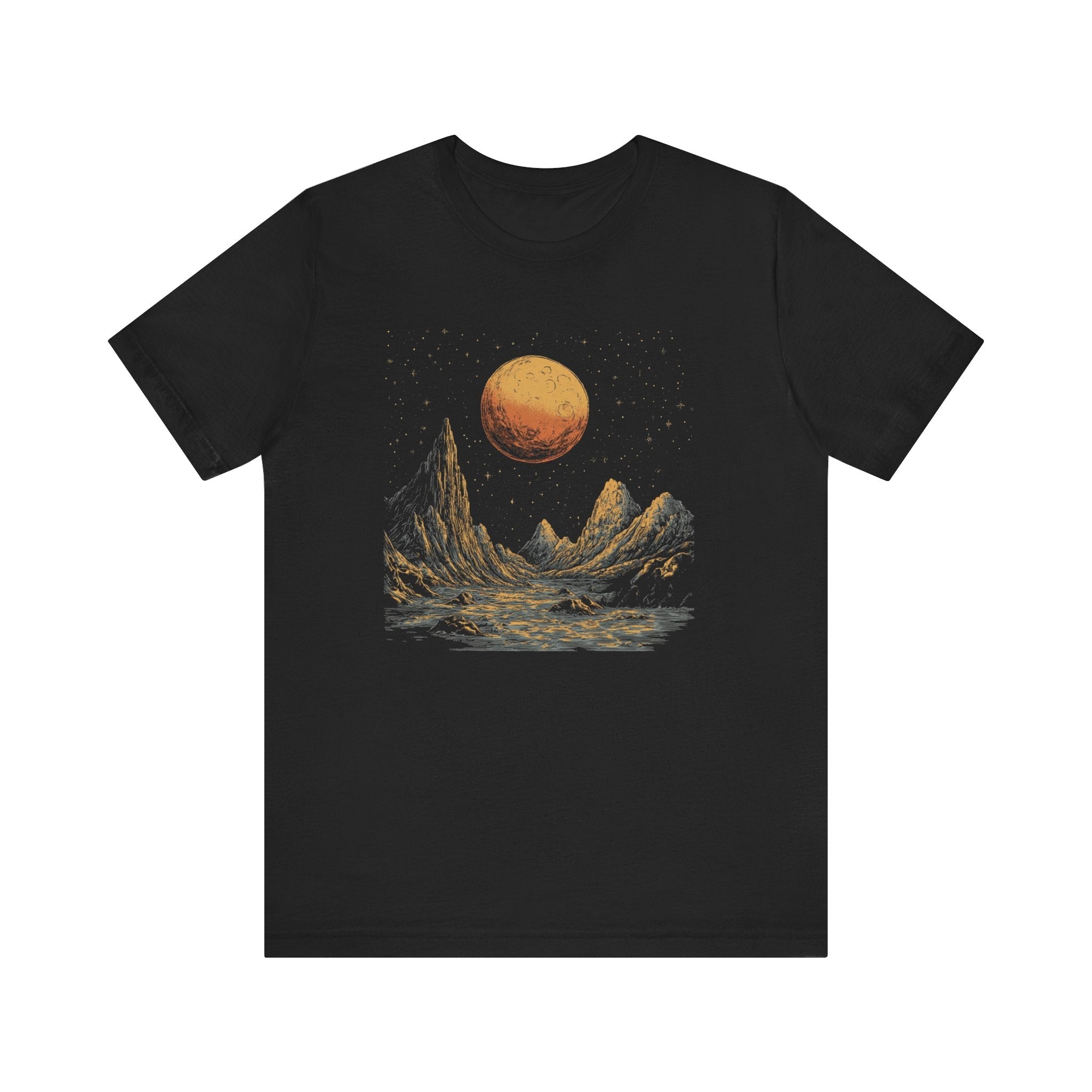 Mystical Moon Phase Shirt, Boho Vintage Moon Halloween Shirt by PopCultureByDesign36