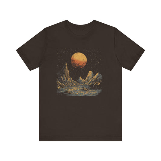 Mystical Moon Phase Shirt, Boho Vintage Moon Halloween Shirt - Popbydesign