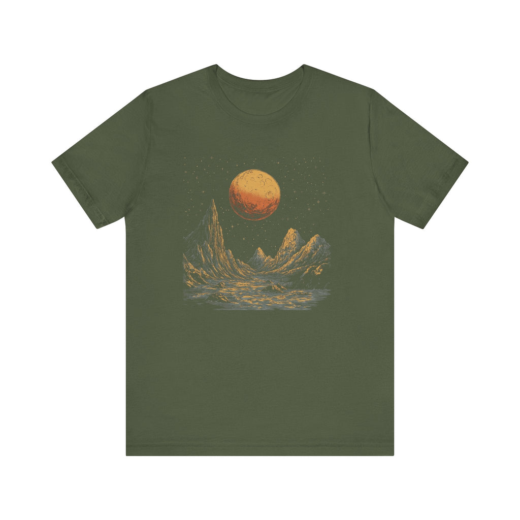 Mystical Moon Phase Shirt, Boho Vintage Moon Halloween Shirt by PopCultureByDesign36