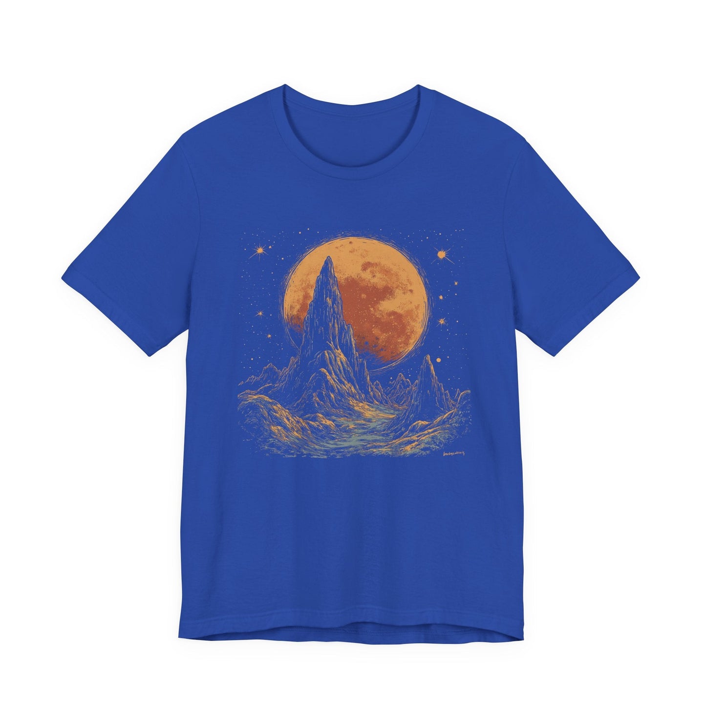 Mystical Moon Phase Shirt, Mystic Moon And Mountains Shirt - Popbydesign