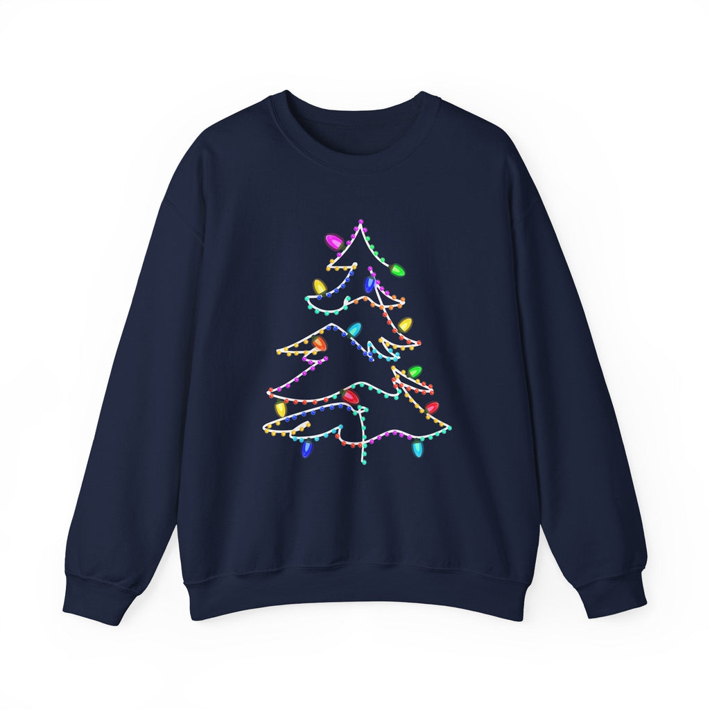 Neon Colors Christmas, Christmas Tree with Lights, Neon Tree by PopCultureByDesign36