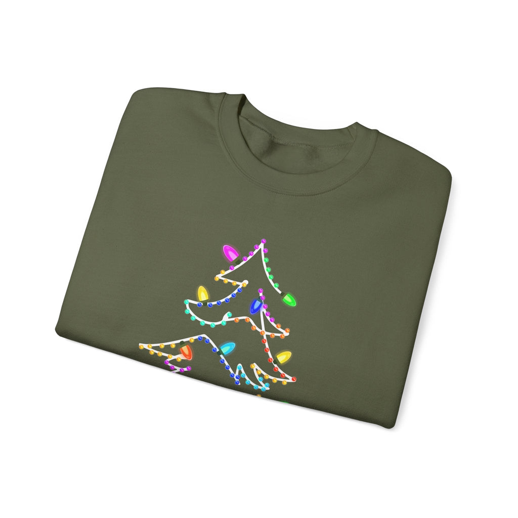 Neon Colors Christmas, Christmas Tree with Lights, Neon Tree by PopCultureByDesign36