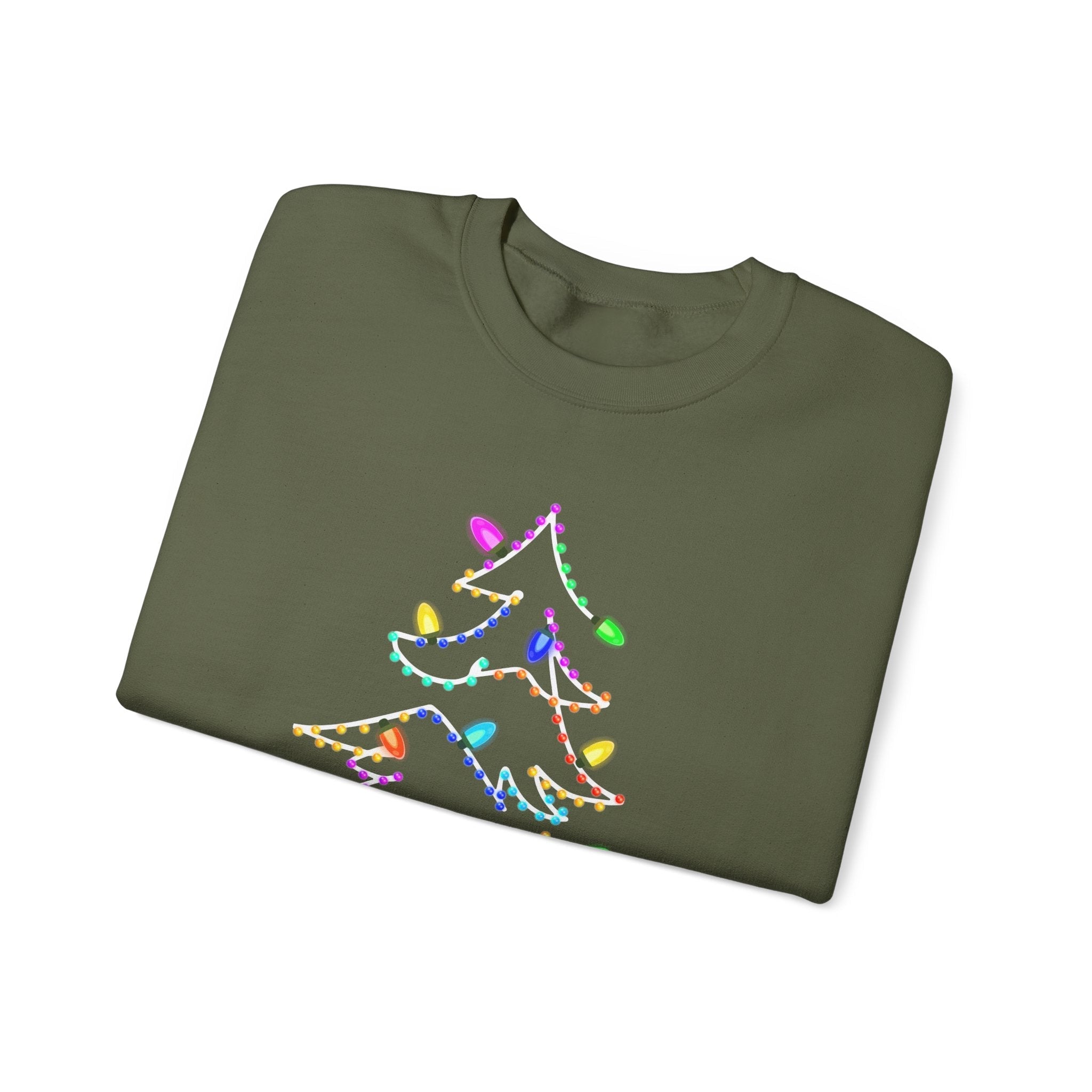 Neon Colors Christmas, Christmas Tree with Lights, Neon Tree by PopCultureByDesign36