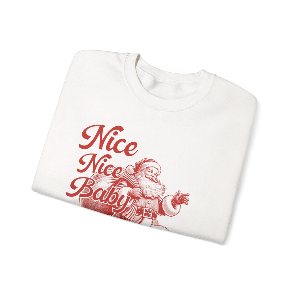 Nice Nice Baby, Xmas Sweatshirt, Family Christmas by PopCultureByDesign36
