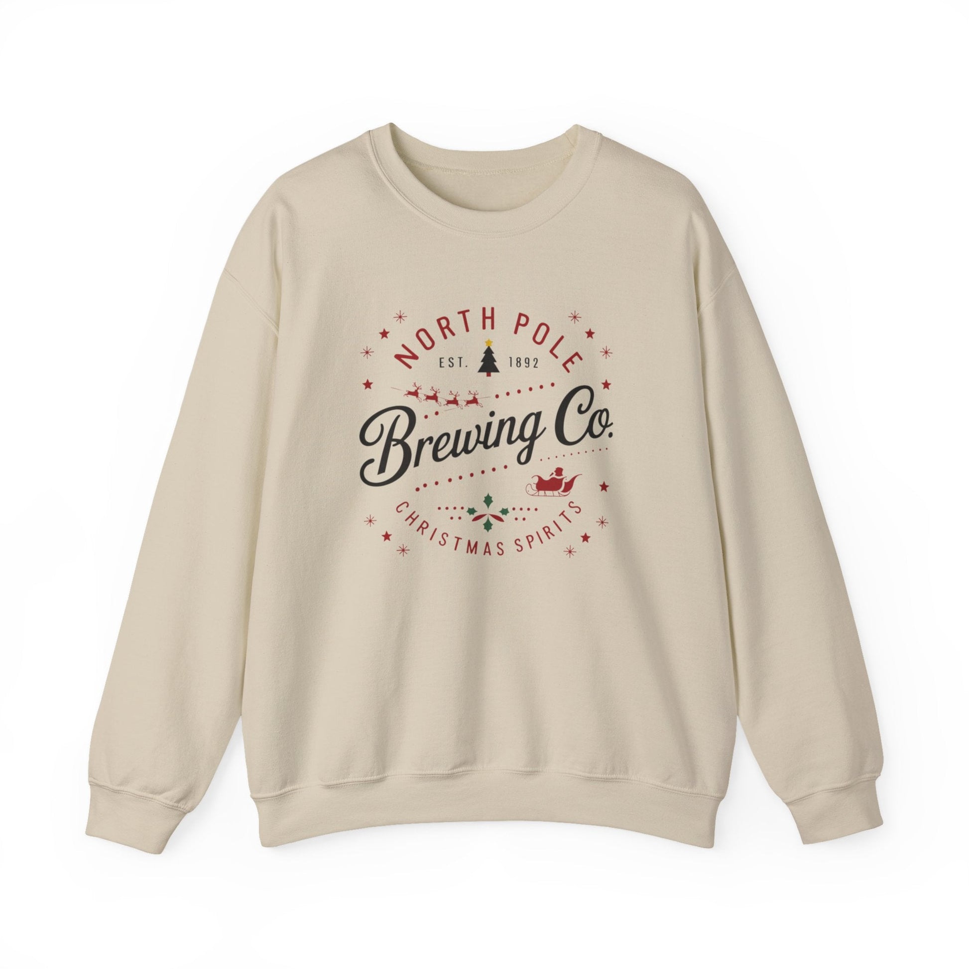 North Pole Brewing Co Shirt, Funny Christmas Shirt - Popbydesign