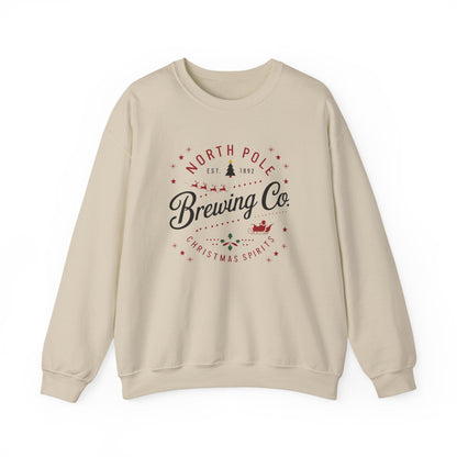 North Pole Brewing Co Shirt, Funny Christmas Shirt - Popbydesign