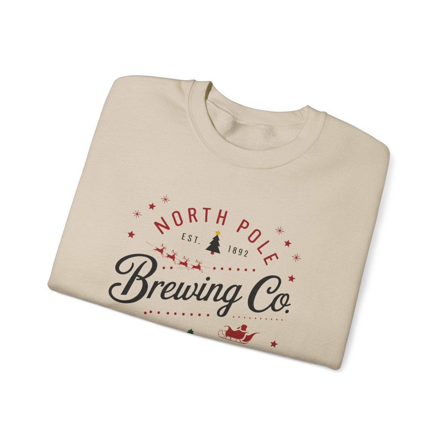North Pole Brewing Co Shirt, Funny Christmas Shirt - Popbydesign