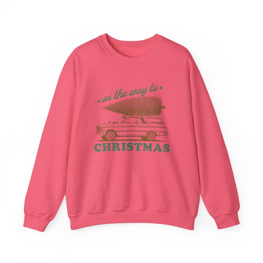 On The Way To Christmas, Xmas Sweatshirt, Family Christmas by PopCultureByDesign36