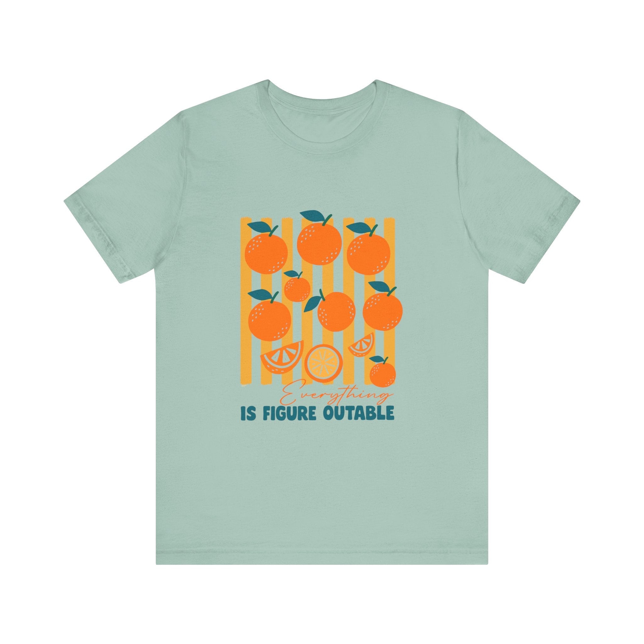 Orange Shirt, Garden Shirt, Farmers Market Tshirt by PopCultureByDesign36